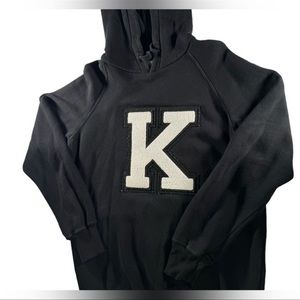 GOOD AMERICAN LETTER PATCH HOODIE (K)